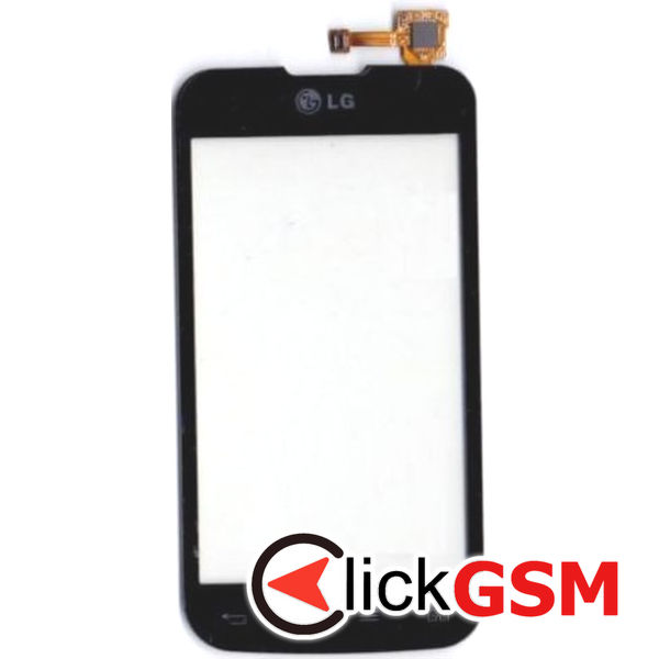 Piesa Touchscreen Cu Sticla Negru Lg Optimus L5 Ii 1uuf