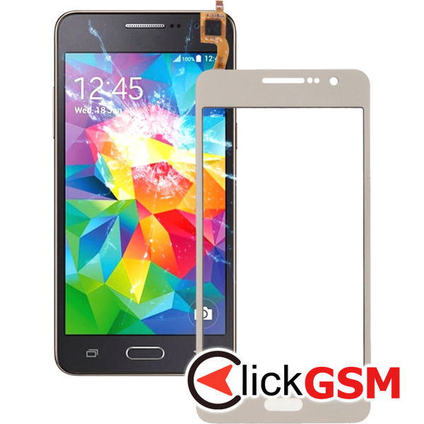 Piesa Piesa Touchscreen Gold Samsung Galaxy Grand Prime 4ecv