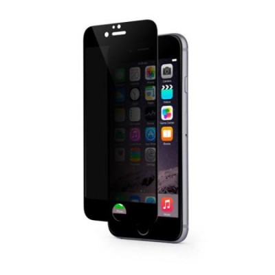 Folie Sticla Securizata Privacy 5D Tempered Glass Full Glue Apple iPhone 8 Plus  Nergru-Black