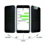 Folie Sticla Securizata Privacy 5D Tempered Glass Full Glue Apple iPhone 8 Plus  Nergru-Black