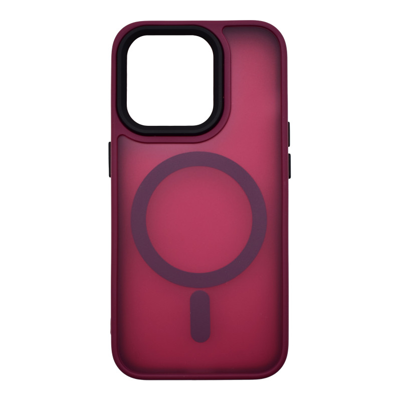 Husa Matte cu MagSafe Transparenta Apple iPhone 15 Plus 3ul