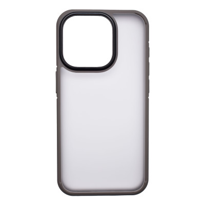 Husa din silicon X-Level Armor Series Frosted Sand pentru iPhone 15 Pro - Ice White