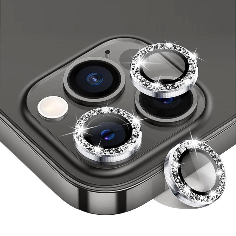 Protectie Camera Sticla cu Tempered Glass Negru Apple iPhone 15 3w1
