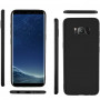 Husa Samsung Galaxy S8, ultra slim, silicon Negru, cu interior de catifea