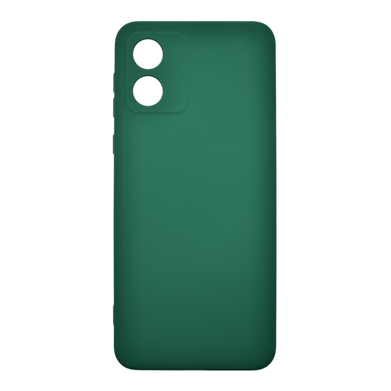 Accesoriu Husa SoftTouch Verde Inchis Motorola Moto E13