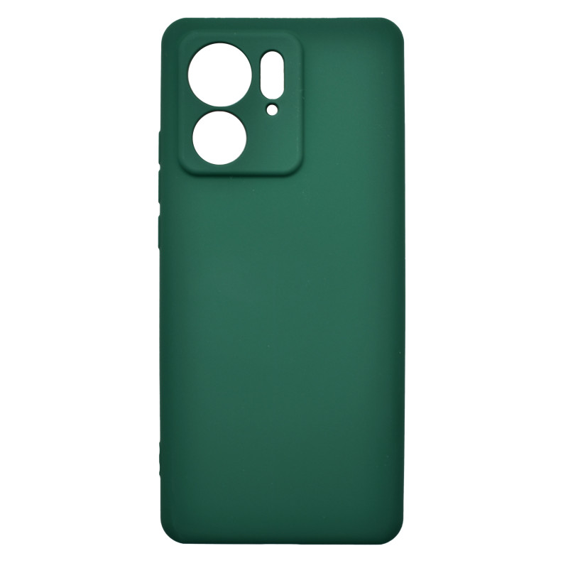 Husa SoftTouch Verde inchis Motorola Edge 40 4bd