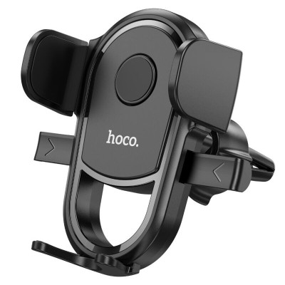 Suport Auto Gravity Hoco H6, prindere clema sistem ventilatie, Negru