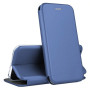 Husa Flip Stand Piele Ecologica Samsung Galaxy A72 Albastru