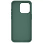 Husa Protectie Nillkin Super Frosted Shield Series pentru iPhone 15 Pro, Verde inchis