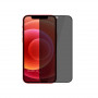 Folie Sticla Securizata Privacy 5D Tempered Glass Full Glue Apple iPhone 12/12 Pro  Negru-Black