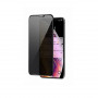 Folie Sticla Securizata Privacy 5D Tempered Glass Full Glue Apple iPhone 11 Pro Max  Nergru-Black