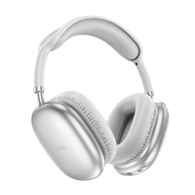 Casti Wireless Hoco W35 Air Light, Bluetooth 5.3, Over the Ear, Argintiu