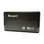 Carcasa Rack HDD/SSD 2.5" USB 3.0 la SATA, Negru