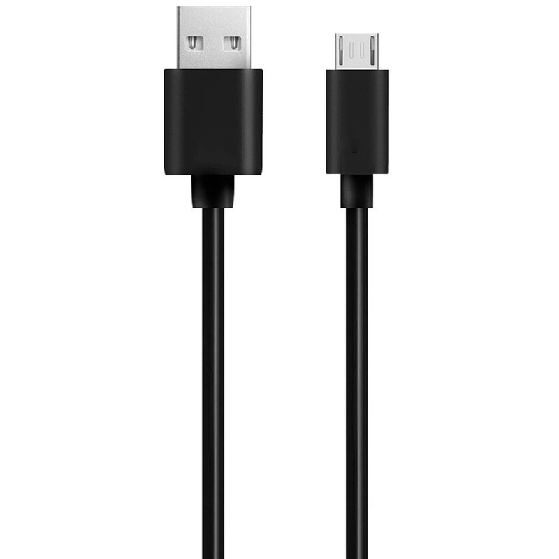 Cablu Date si Incarcare DG925UB, USB-A la MicroUSB, 2.1A, 1m, Negru