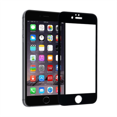 Folie Sticla Securizata 5D Tempered Glass Full Glue Apple iPhone 6  Nergru-Black